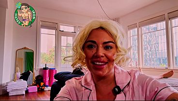 Blonde Marilyn Monroe Big Boob Missionary 4K